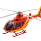 Foto de la maqueta del helicóptero Airbus EC135 en escala 1:72 edición starter kit de Revell referencia 74986