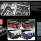 Contraportada de la caja de la maqueta del tren Orient Express en escala 1:87 de Revell referencia 02190