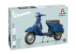 Portada de la caja de la maqueta de la moto italiana Vespa PX 125 o 150 en escala 1:9 de Italeri referencia 4645