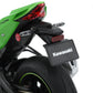 Foto detalle colín de la maqueta de la moto Kawasaki ZX-10RR Ninja precoloreada en escala 1:9 de Meng referencia TS-008S
