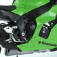 Foto detalle motor de la maqueta de la moto Kawasaki ZX-10RR Ninja precoloreada en escala 1:9 de Meng referencia TS-008S