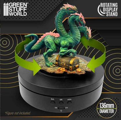 GREEN STUFF WORLD Base giratoria electrica 136mm