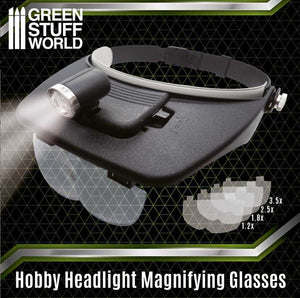 GREEN STUFF WORLD Gafas lupa modelismo