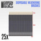 GREEN STUFF WORLD Pinceles Weathering Desechables (25uds.)