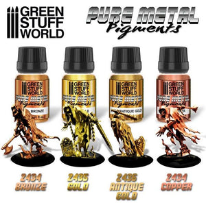 GREEN STUFF WORLD Pigmento Pure Metal - Bronce