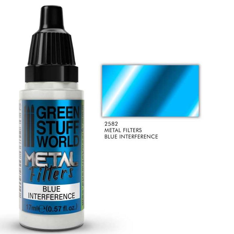 GREEN STUFF Metal Filters - Interferencia Azul