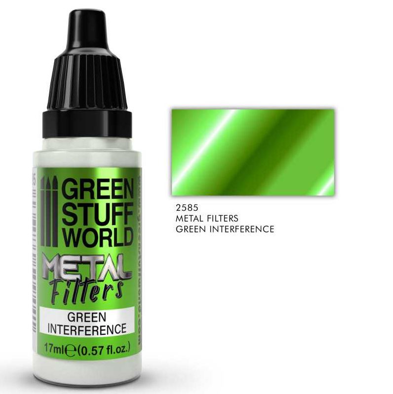 GREEN STUFF Metal Filters - Interferencia Verde