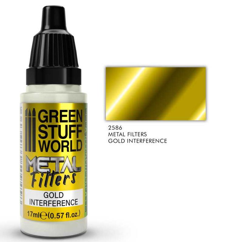 GREEN STUFF Metal Filters - Interferencia Dorada