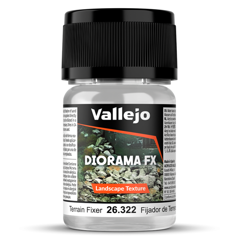 Bote de 35ml de fijador de terreno de Vallejo referencia 26322