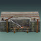 Foto de la maqueta de un muelle con escaleras en escala 1:35 de Italeri referencia 5615