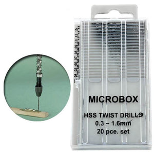 VALLEJO Set 20 minibrocas 0.3-1.6mm