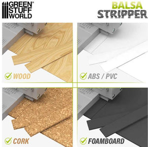 GREEN STUFF WORLD Cortador de madera balsa