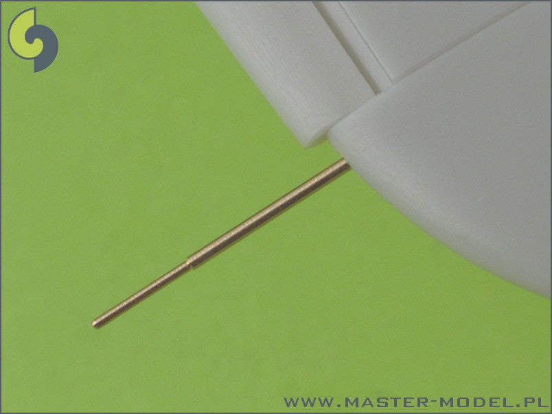 Foto 1 del set de ametralladoras MG17 y tubo pitot para caza alemán Bf-109 en versiones F y G-1 a G-4 en escala 1:48 de Master referencia AM48-010