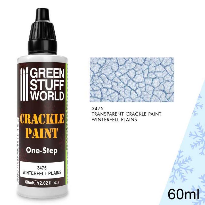 GREEN STUFF Pintura Craqueladora Transparente - Winterfell Plains (60ml)