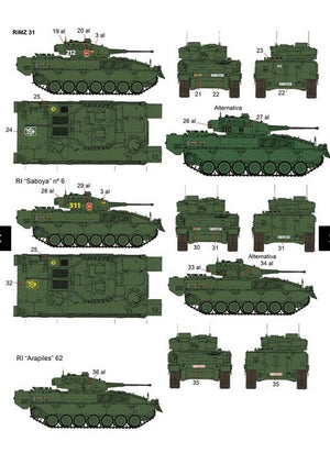 TENDENZA MODELLO FC (1/35) VCI/VCC Pizarro