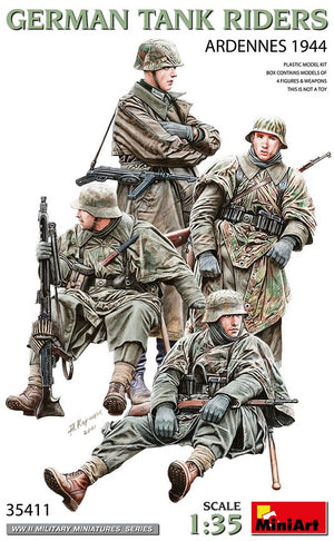 MINIART (1/35) German Tank Riders - Ardennes 1944