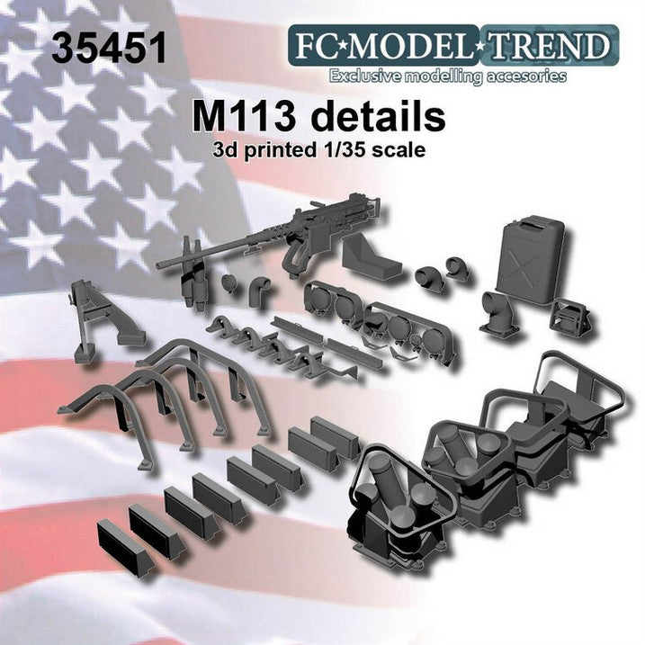 FC MODEL TREND (1/35) M113A1/A2 detalles