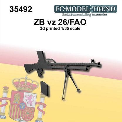 FC MODEL TREND (1/35) ZB 26/ Fusil ametrallador Oviedo "Pepito"