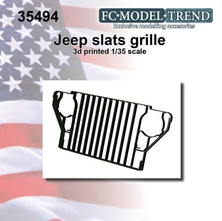 FC MODEL TREND (1/35) Rejilla de barras para Jeep Willys