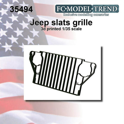 FC MODEL TREND (1/35) Rejilla de barras para Jeep Willys