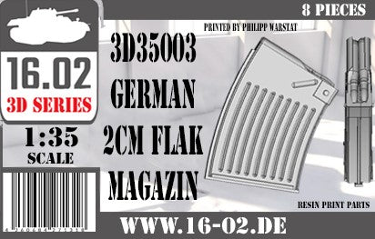 16.02 (1/35) German 2cm FLAK Magazin