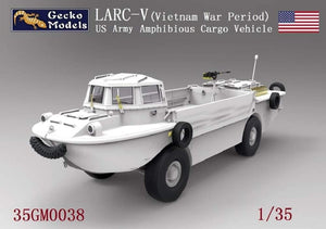 Foto de la maqueta del vehículo de carga anfibio LARC-V en escala 1:35 de Gecko Models referencia 35GM0038