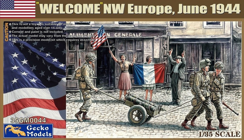 GECKO MODELS (1/35) "Welcome" NW Europe, June 1944