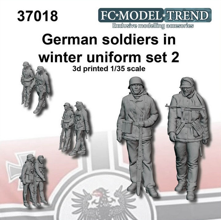 FC MODEL TREND (1/35) Soldados alemanes en uniforme de invierno, set 2