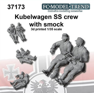 FC MODEL TREND (1/35) Tripulación SS con blusón M42 para Kubelwagen