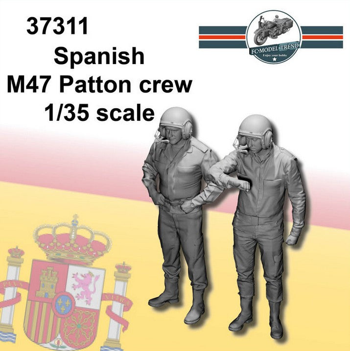 FC MODEL TREND (1/35) Tripulantes de M47 Patton España