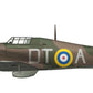 Decoración 1 de la maqueta del caza británico Hawker Hurricane Mk.I en escala 1:48 de Arma Hobby referencia 40015