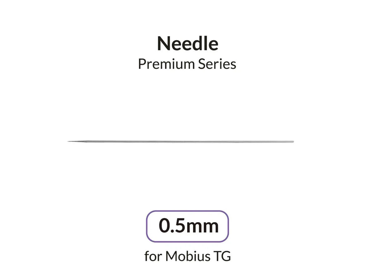 Aguja para aerógrafos Gaahleri Mobius TG de 0,5mm referencia 44131