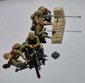 TAMIYA (1/35) Équipe antichar russe