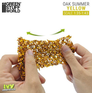 GREEN STUFF WORLD Hiedra Modelismo - Roble Amarillo - Grande