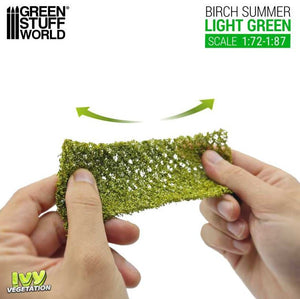 GREEN STUFF WORLD Hiedra Modelismo - Abedul Verde Claro - Pequeño