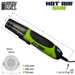 GREEN STUFF WORLD Pistola de aire caliente 450w