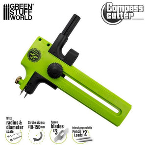 GREEN STUFF WORLD Compás de corte circular