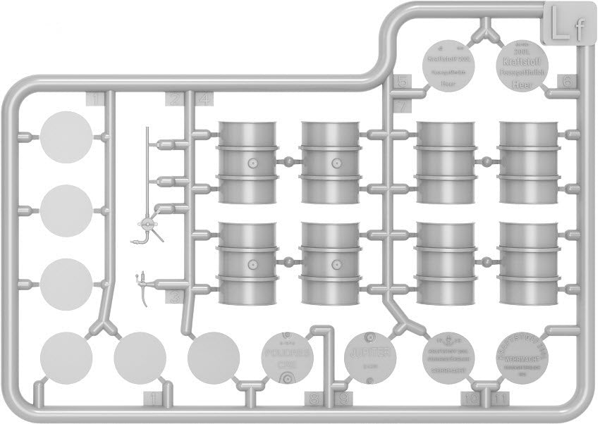 Grapa 1 de las figuras de pilotos y mecánicos finlandeses y rusos en escala 1:48 de Miniart referencia 49022