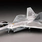Foto delantera de la maqueta del F-22 Raptor en escala 1:48 de Hasegawa referencia 07245 o PT45
