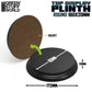 GREEN STUFF WORLD Base de Madera Redonda Negra 160mm