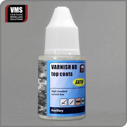 VMS Varnish HD Top Coats Satin (30ml)