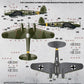 Esquema de camuflaje 3 de la maqueta del bombardero alemán He 111H-6 en escala 1:35 de Border Model referencia BF-018