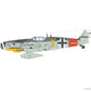 Decoración 5 de la maqueta del caza alemán Bf-109 en versión G-6 de Edurad referencia 70159