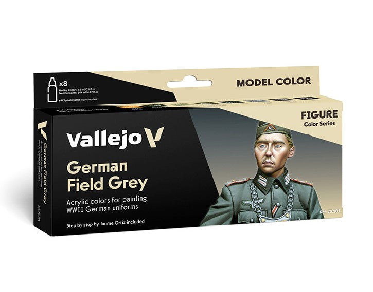 VALLEJO Model Color Set: German Field Grey