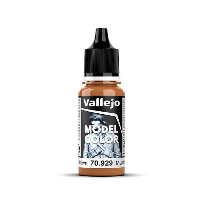 Bote de 18ml de color marrón claro de Vallejo Model Color referencia 70929