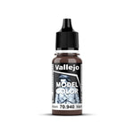 Bote de 18ml de color marrón cuero de Vallejo Model Color referencia 70940