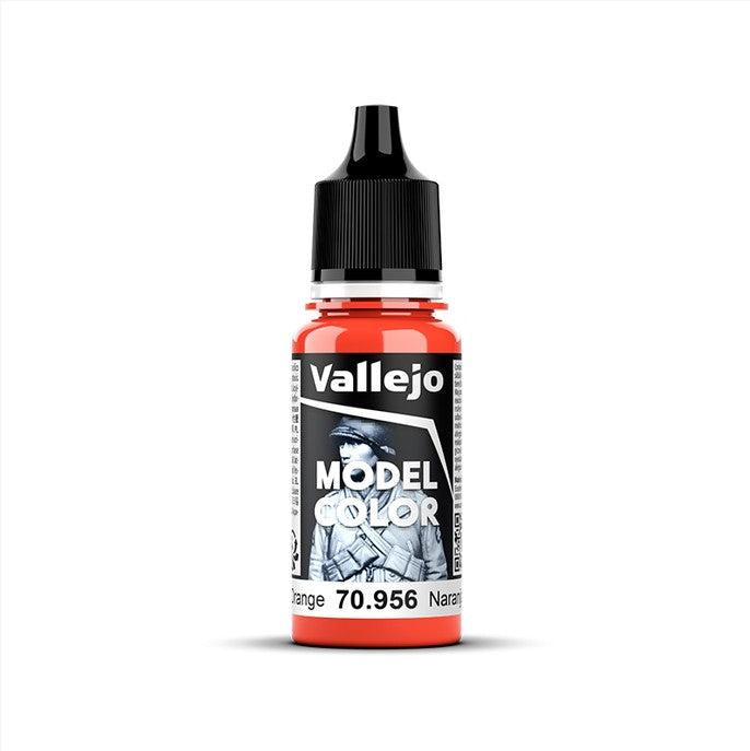 Bote de 18ml de color naranja de Vallejo Model Color referencia 70956