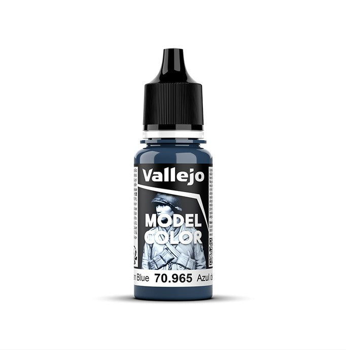 Bote de 18ml de color azul de Prusia de Vallejo Model Color referencia 70965