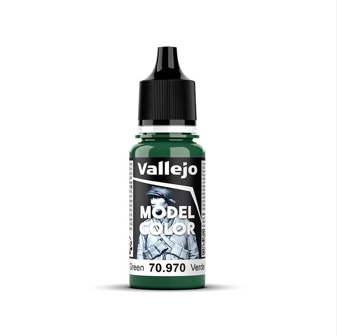 Bote de 18ml de color verde oscuro de Vallejo Model Color referencia 70970