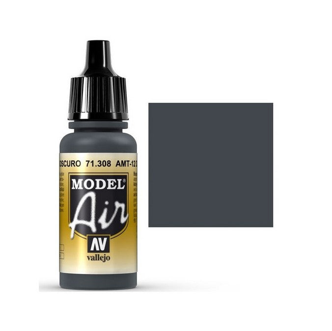 VALLEJO Model Air - 71.308 AMT-12 Gris Oscuro